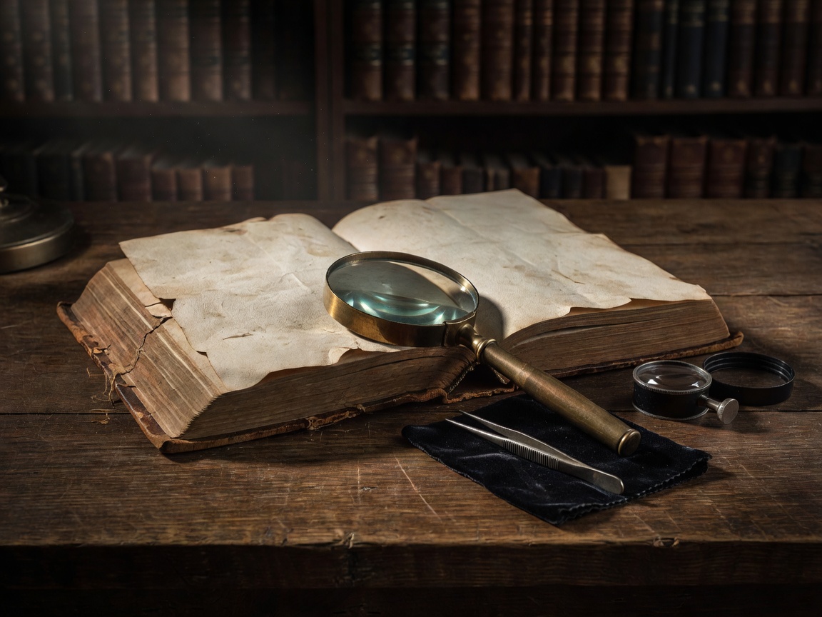 Old parchment book analysis